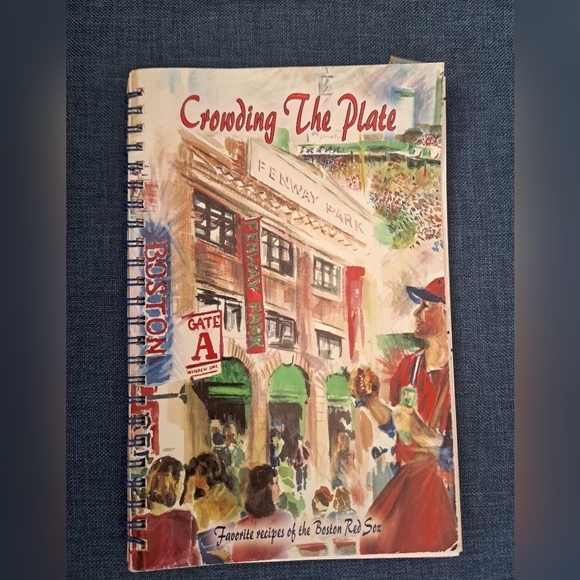 Crowding the Plate Favorite Recipes of the Boston Red Sox spiral cookbook 2001 - Picture 9 of 9